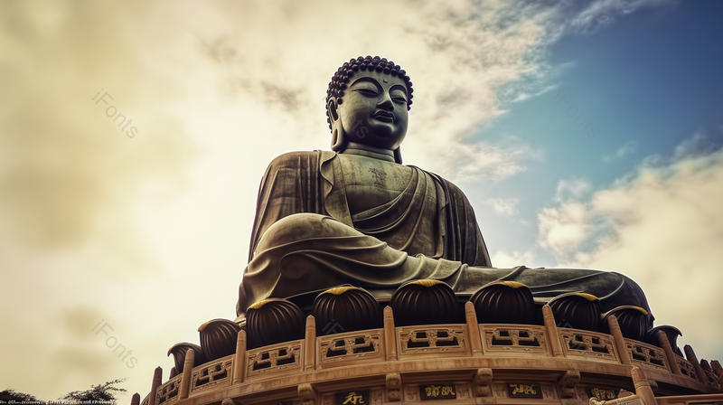 打坐的佛祖实拍摄影图,高清,摄影图,摄影图片,图片大全,摄影图免费下载